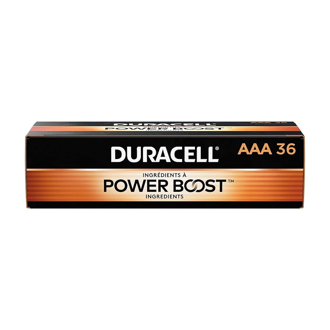 DURACELL MN24P36 CopperTop Alkaline Batteries, AAA, 36/PK
