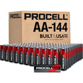 PROCELL AA Alkaline Batteries 1.5V, 144-Count Bulk Pack, Built in USA