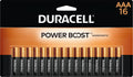 Duracell Coppertop AAA Batteries, 16 Count, 12-Year Shelf Life