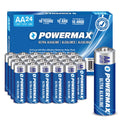 Powermax 24-Count AA Batteries, Ultra Long Lasting Alkaline Battery, 10-Year Shelf Life, Reclosable Packaging
