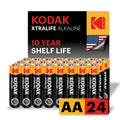 KODAK AA Alkaline Batteries (24 Pack) Double A Battery, LR6, 1.5V